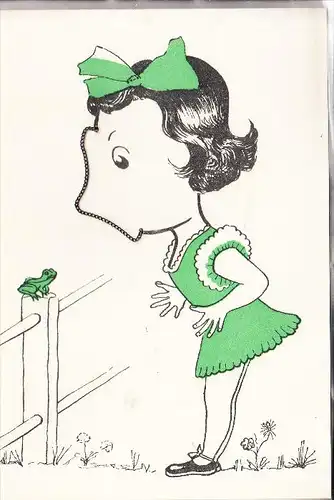 MATERIALKARTE, variabel mit Kette, Frosch