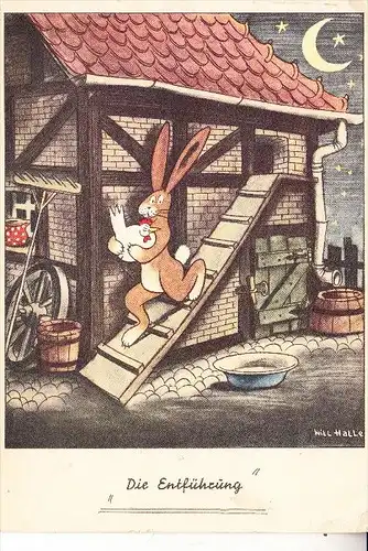 HUMOR - "Die Entführung", Künstler Willi Halle