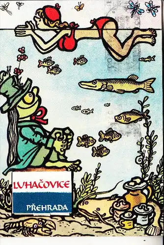 HUMOR - Unterwasserleben, Klappleporello Luhacovice