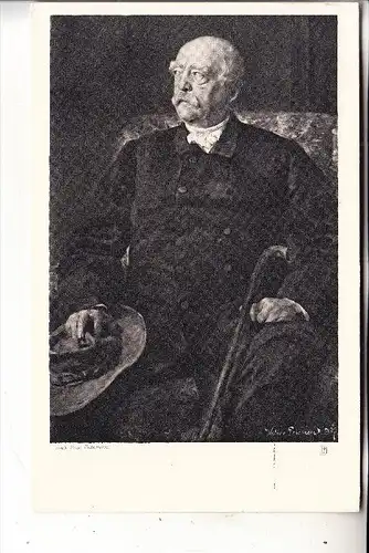 BERÜHMTE PERSONEN, FÜRST BISMARCK, Altersporträt
