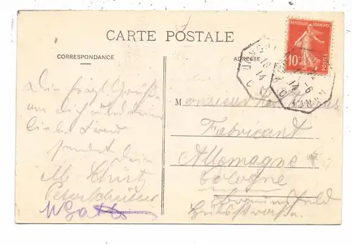 BERUFE - WASCHFRAUEN / Laver les femmes / Wash Women - Pont-a-Mouson, 1914