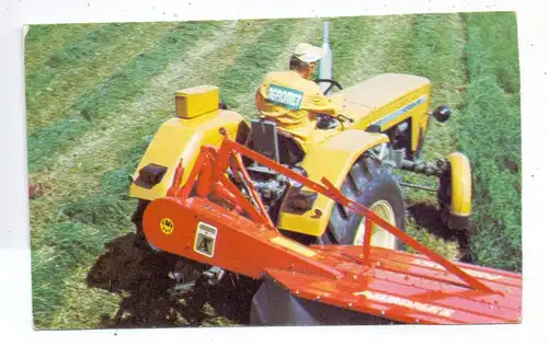 LANDWIRTSCHAFT - TRAKTOR, am Rand unsauber beschnitten