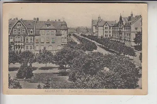 6630 SAARLOUIS, Partie am Hohenzollernring, 1919