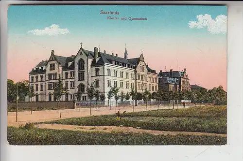 6630 SAARLOUIS, Kloster und Gymnasium, 1918