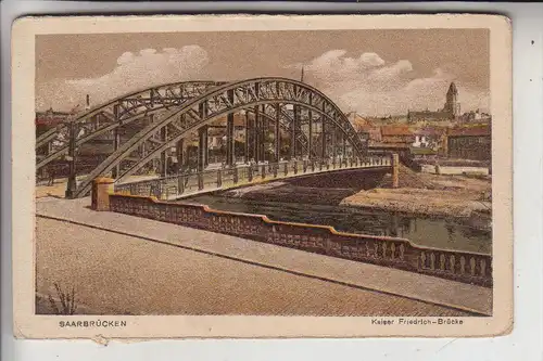 6600 SAARBRÜCKEN, Kaiser Friedrich Brücke