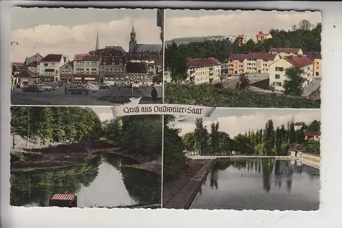 6600 SAARBRÜCKEN - DUDWEILER, Mehrbildkarte