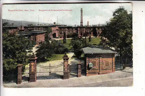 6680 NEUNKIRCHEN, Bergmanns-Knappschaftslazarett, 1919