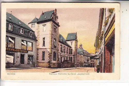 6640 MERZIG, Rathaus, 1921