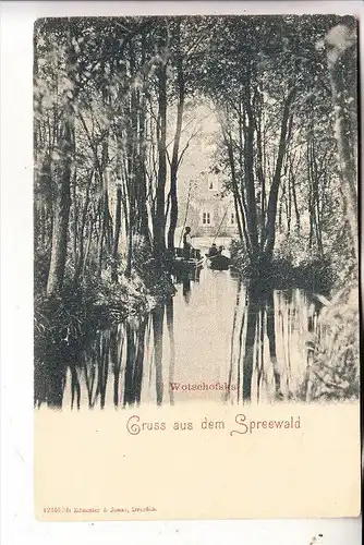 0-7543 LÜBBENAU, Wotschofska, ca. 1905, ungeteilte Rückseite