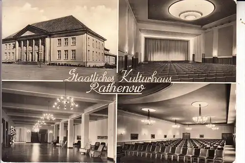 0-1830 RATHENOW, Kulturhaus, 1959