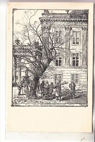 0-1500 POTSDAM, Die Bittschriftenlinde, Künstler-Karte