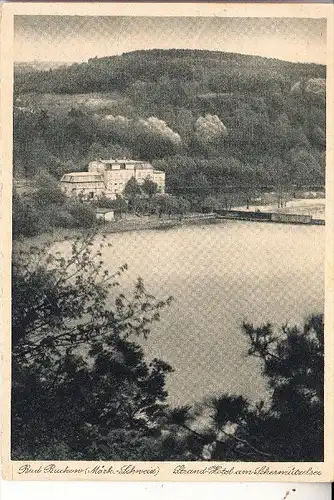 0-1276 BUCKOW, Strand-Hotel am Schermützelsee, 1935