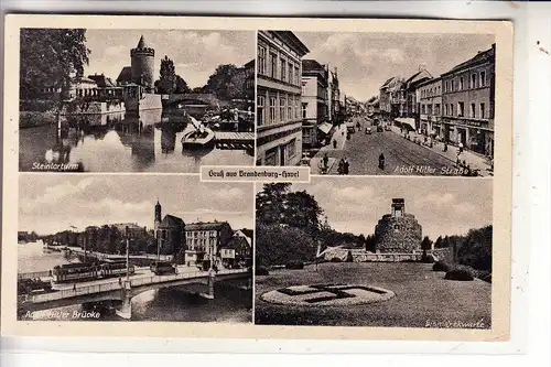 0-1800 BRANDENBURG, Mehrbild, NS-Zeit