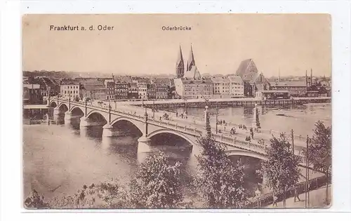 0-1200 FRANKFURT / Oder, Oderbrücke