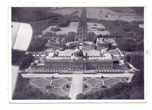 0-1500 POTSDAM, Neues Palais, Luftaufnahme, 30er Jahre