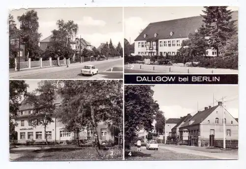 0-1543 DALLGOW, Thälmann-Strasse, Polytechn. Oberschule, Seegefelder Strasse, Märkischer Platz