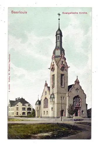6630 SAARLOUIS, Evangelische Kirche, 1919