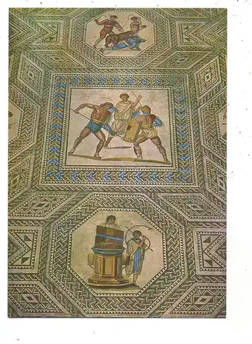 6643 PERL - NENNIG, Mosaikfussboden einer römischen Villa