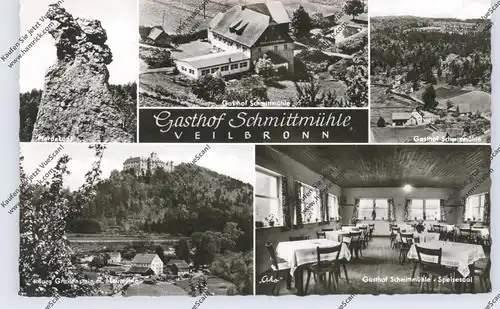 8551 HEILIGENSTADT - VEILBRONN, Gasthof Schmittmühle, 1959