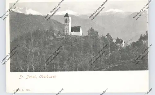 I 39054 RITTEN - OBERBOZEN, St. Jakob, ca. 1905
