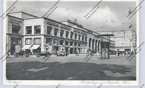 7000 STUTTGART, Hindenburg und Zeppelin Bau, Oldtimer