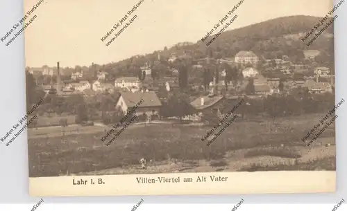 7630 LAHR, Villen-Viertel am Alt Vater, dünne Stelle