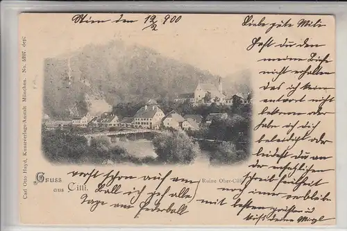SLO - 3000 CELJE / CILLI, Ober-Cilli, 1900