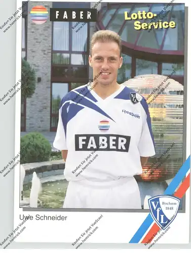 SPORT - FUSSBALL - VfL BOCHUM - UWE SCHNEIDER