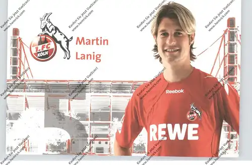 SPORT - FUSSBALL - 1.FC KÖLN - MARTIN LANIG