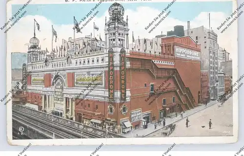 USA - NEW YORK, Manhattan, Hippodrome, 1925, Eckknick