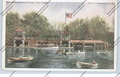 USA - NEW YORK, Central Park, Boat House