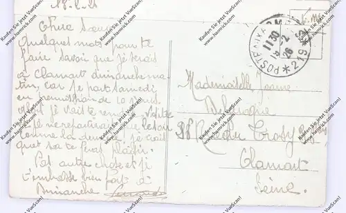 6630 SAARLOUIS, Lazarett und Saar, 1926, franz. Militärpost