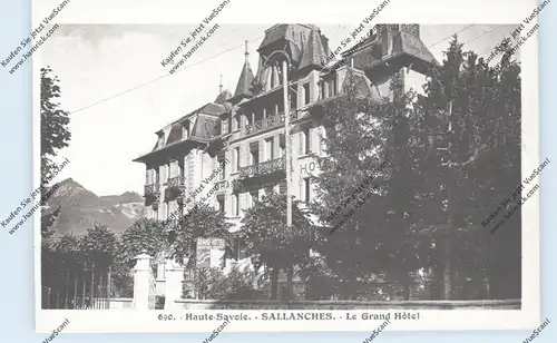 F 74700 SALLANCHES, Le Grand Hotel