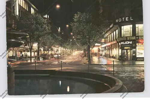 CH 8000 ZÜRICH ZH, Bahnhofstrasse bei Nacht