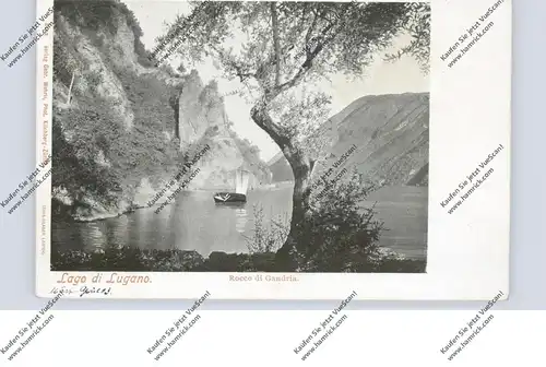 CH 6900 LUGANO - GANDRIA TI, Rocco di Gandria, 1903