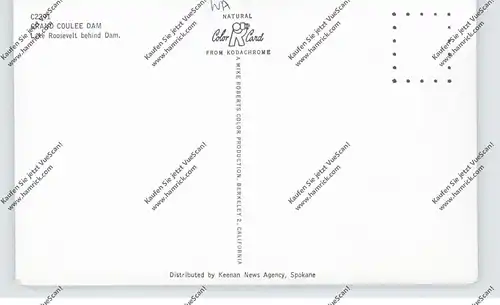 USA - WASHINGTON, 99133 GRAND COULEE DAM