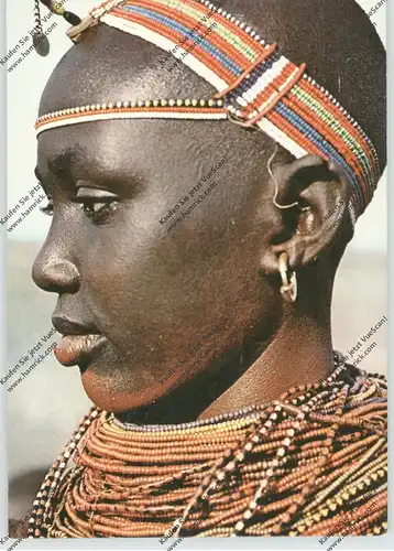 VÖLKERKUNDE / Ethnic - Kenia, Elmolo Girl