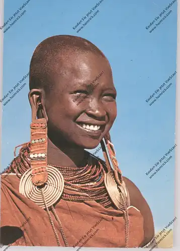 VÖLKERKUNDE / Ethnic - Kenia, African woman