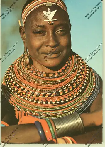 VÖLKERKUNDE / Ethnic - Kenia, Samburu woman