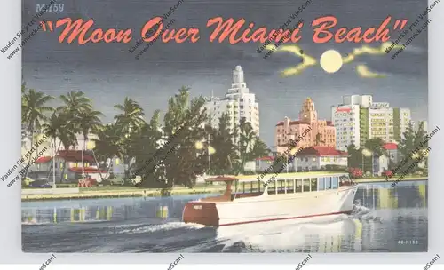 USA - FLORIDA - MIAMI BEACH, "Moon over Miami Beach" TEICH