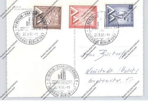 1000 BERLIN _ HANSAVIERTEL, Interbau 1957, Maximum-Karte