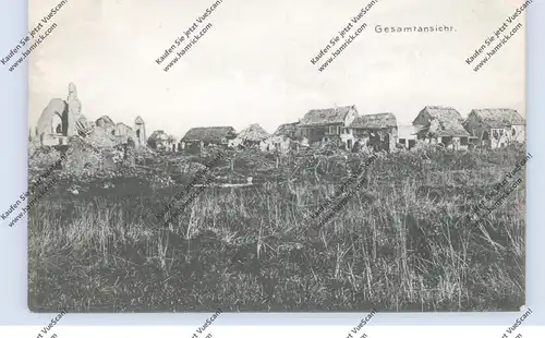 B 8920 LANGEMARK - POELKAPELLE - BIKSCHOOTE, 1.Weltkrieg, Gesamtansicht, Archiv-Beleg Schaar & Dathe Trier