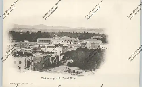 ALGERIE - BISKRA, pris de Royal Hotel, ca. 1905