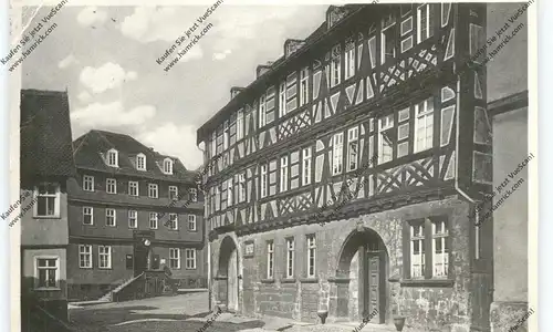 3575 KIRCHHAIN, Blauer Löwe, 1957, kl. Eckknick