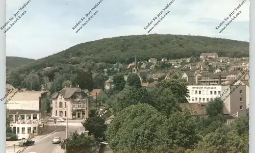 6238 HOFHEIM - Taunus, Ortsansicht, rücks. kl. Klebereste, 1968