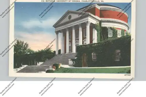 USA - VIRGINIA - CHARLOTTESVILLE, University of Virginia, Rotunda