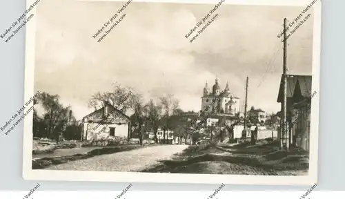 RU 214000 SMOLENSK, 2. Weltkrieg, Kasernenstrasse mit Kathedrale