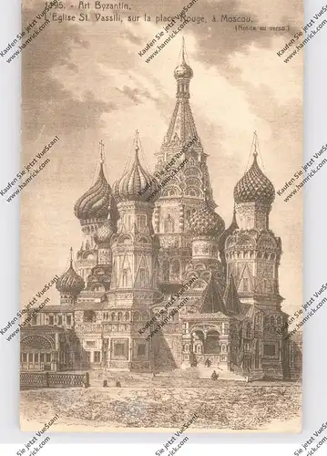 RU 101000 MOSKAU / MOSCOW, L'Eglise St. Vassili