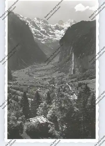 CH 3822 LAUTERBRUNNEN BE, Mittagshorn, Grosshorn, Breithorn, 1951