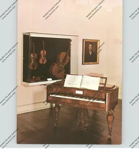 5300 BONN, BEETHOVEN - Haus, Original Musikinstrumente